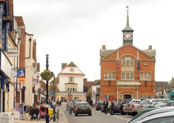 View, Thame Town Hall