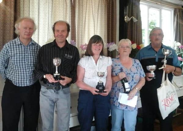 Kimble and Ellesborough Horticultural Society summer show winners.