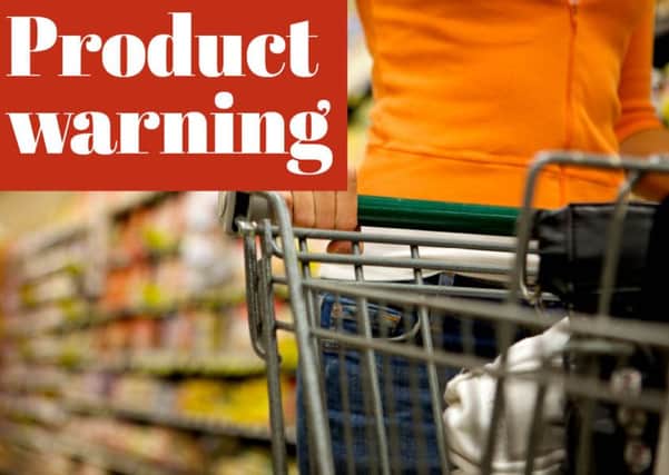 Product recall