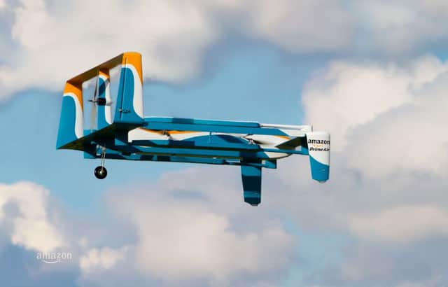 The latest version of Amazons Prime Air drone