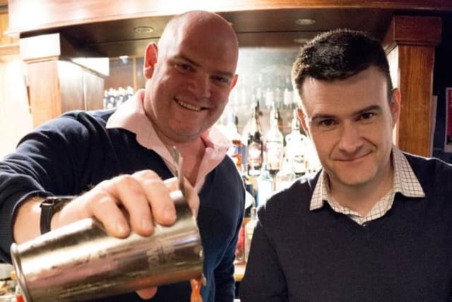 Ashley Moore, left, and Giles Fry, business partners and owners of The Snug in Aylesbury