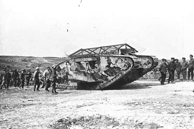 Wartime tank