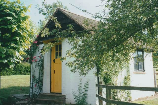 Where the magic was made: Dahl's writing hut at his home Gipsy House in Great Missenden