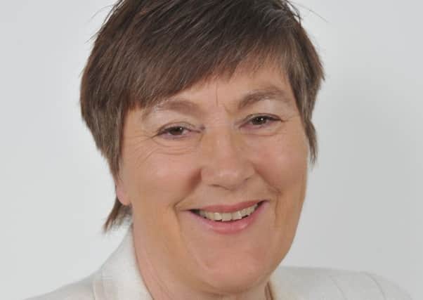 Leader of the Lib Dem group at the county council Avril Davies