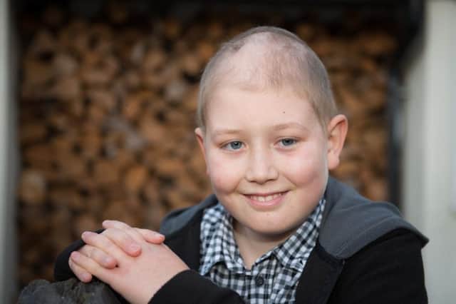 Ollie Gardener, 12 from Aston Clinton has an inopperable brain tumour and his mum and dad Peter and Jane have launched a campaign to raise Â£100,000 for him to have life saving treatment in Austria on a drug trial. PNL-160310-204721009
