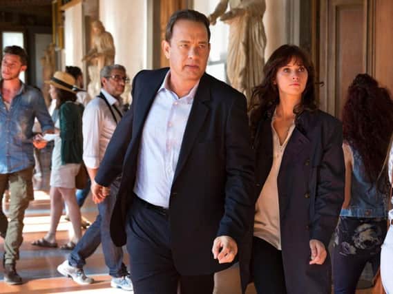 Tom Hanks and Felicity Jones in Inferno