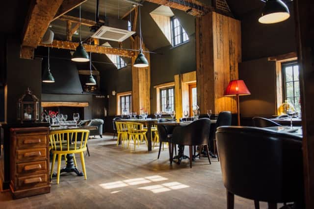Inside: warm, inviting and aatmospheric