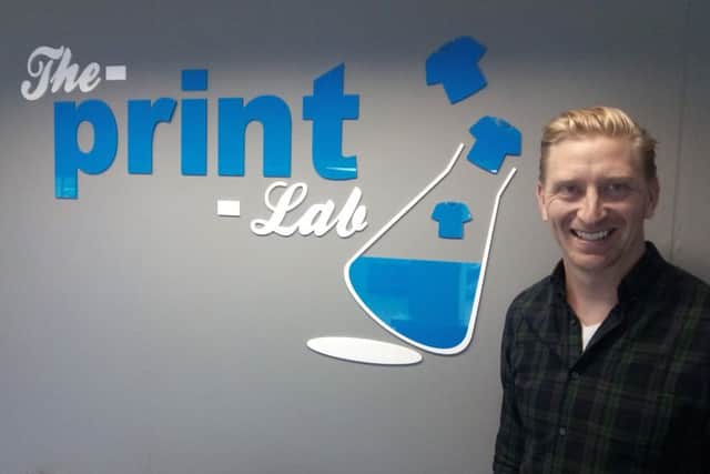 Aylesbury entrepeneur Ian Goodchild has seen his Print Lab operation grow over the last five years