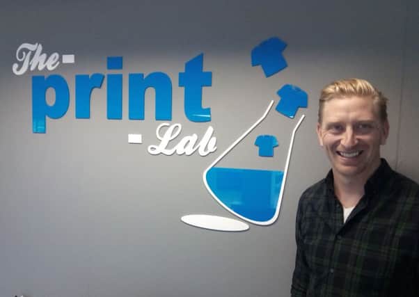 Aylesbury entrepeneur Ian Goodchild has seen his Print Lab operation grow over the last five years