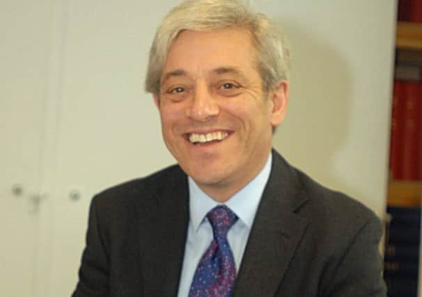 John Bercow at the Bucks Herald ENGPNL00120120806121454