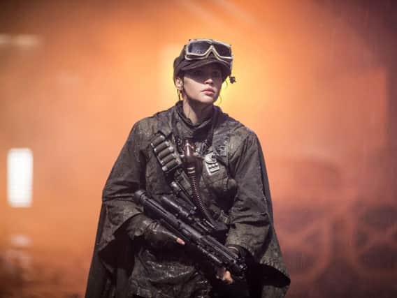Felicity Jones as Jyn Erso