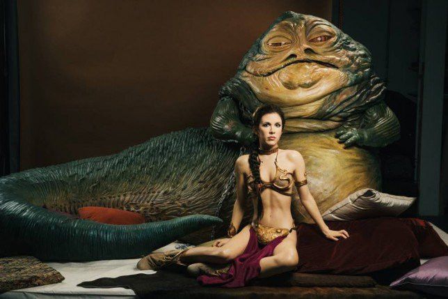 The man behind Jabba The Hutt s face and tail pays tribute to Princess Leia actress Carrie Fisher