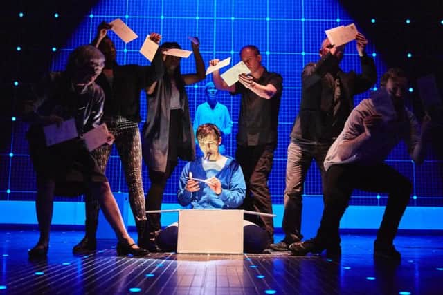 The cast of The Curious Incident of the Dog in the Night Time