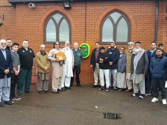 Aylesbury mosque have had a defibrillator installed