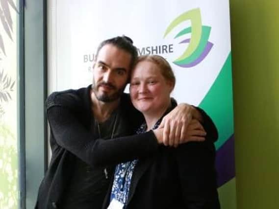 Russell Brand opened the Buckinghamshire Recovery College