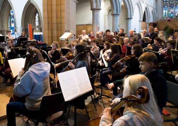 Carmina Burana in a day - The Bucks Learning Trust hold a come and sing event at St Mary's Church in Aylesbury PNL-170225-215751009