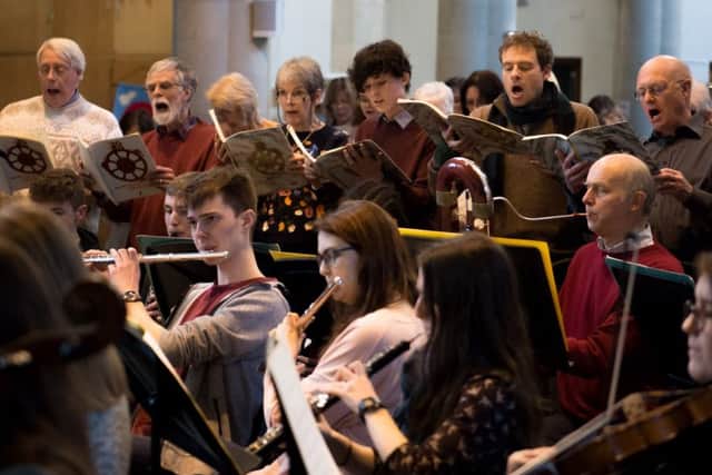 Carmina Burana in a day - The Bucks Learning Trust hold a come and sing event at St Mary's Church in Aylesbury PNL-170225-215725009