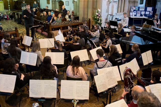 Carmina Burana in a day - The Bucks Learning Trust hold a come and sing event at St Mary's Church in Aylesbury PNL-170225-215542009