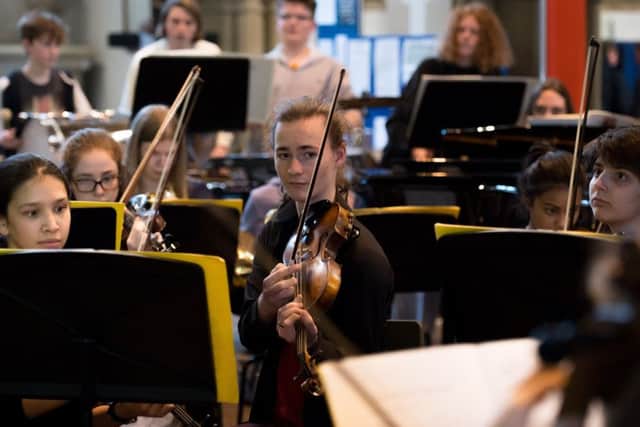 Carmina Burana in a day - The Bucks Learning Trust hold a come and sing event at St Mary's Church in Aylesbury PNL-170225-220022009