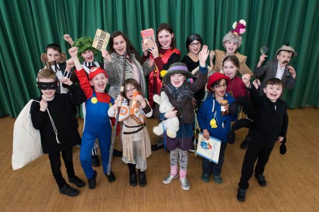 Pupils at Broughton Junior School dress up for World Book Day PNL-170203-220342009