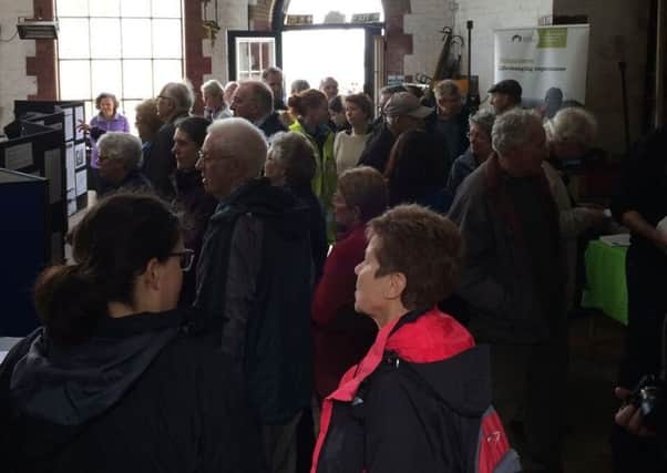 An open day at the Tringford pumping station in Marsworth