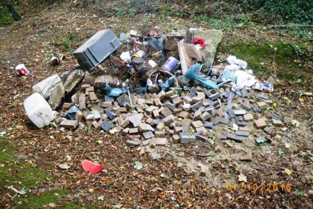 Waste dumped by John Keenan in Little Missenden