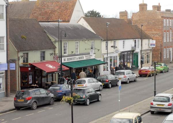 View of Thame High Street