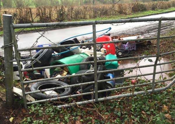Fly tipping. Picture: Sarah Standing