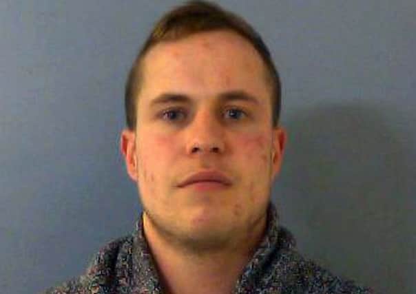 INS News Agency Ltd  26/04/2017
Picture shows Greg Laird who has been jailed for more than four years after rugby tackling an 82-year-old woman to the ground and sexually assaulting her before pushing his genitals through the ajar front door of another woman in a separate sex attack in Bletchley, Bucks.
See copy INSlaird. INS-4054