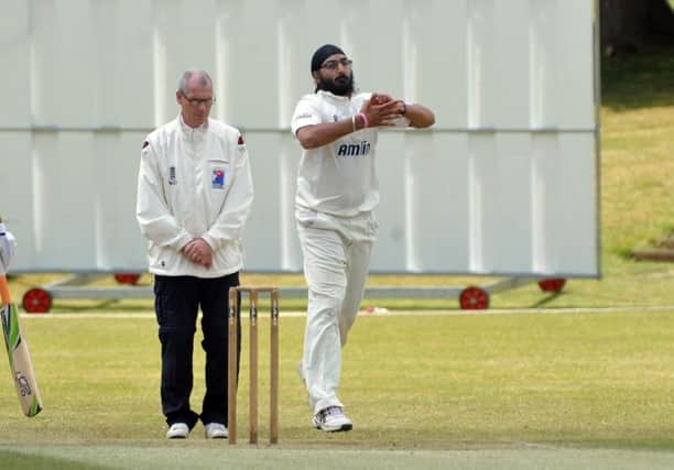 Ex-England star Monty Panesar. Picture by June Essex