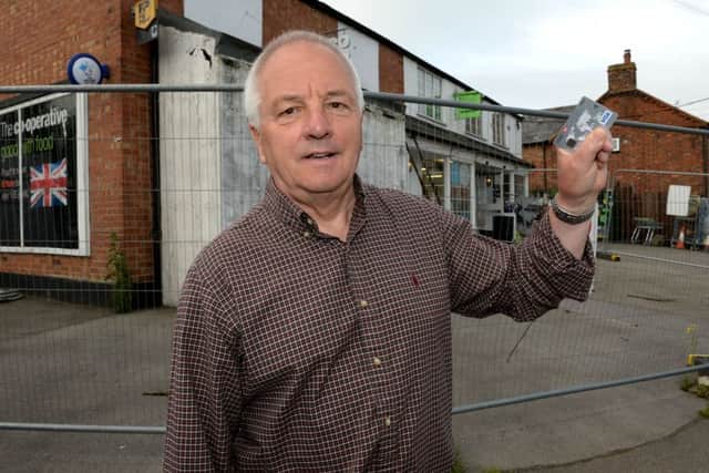 Steeple Claydon resident, Dennis Gotts, has written to the Co-op CEO about the closed cashpoint, following a ram-raid