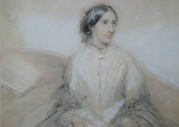 Portrait of Mary Ann Evans - George Eliot. Picture: Sim Fine Art PNL-170517-101425001
