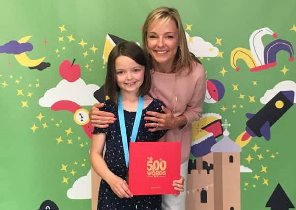 Lauren Cook with her mum Niki at the Radio 2 500 Words competition