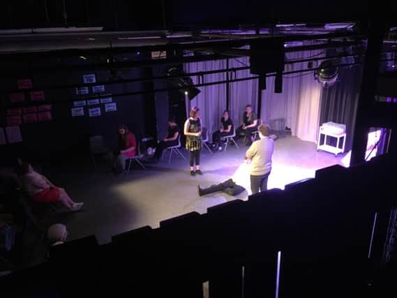 Thame Youth Theatre performing Skellig PNL-171007-095606001