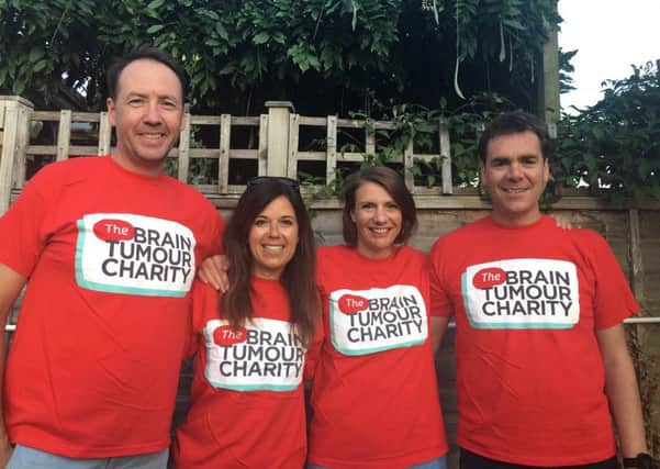Three Peaks Posse - Matt Collins, Anna Collins, Sarah Patch and Toby Patch