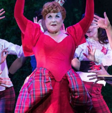 Wendi Peters as the Queen of Hearts