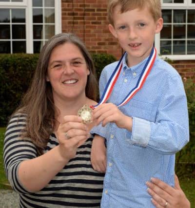 Finley Shudell, from Buckingham, ran a 10k to raise funds for The John Radcliffe Hospital after his mum, Emma Shudell was diagnosed with a brain tumour.