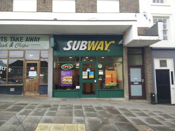 Subway staffer "Racially abused and threatened with a gun"