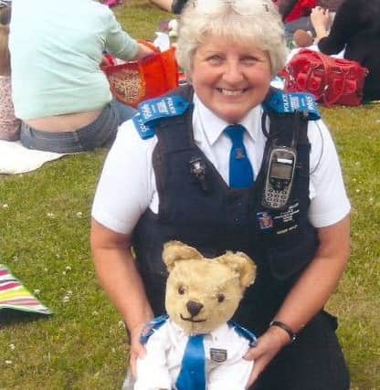 PCSO Wendy Taylor with her sidekick Rupee