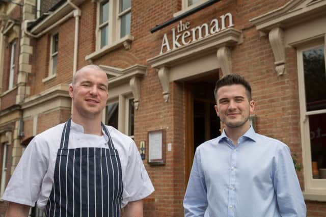 Akeman head chef Conor McKinney and manager Eamonn Borg-Neal