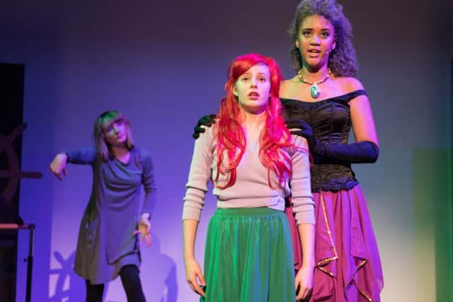 Rehearsal for The Little Mermaid by The British Theatre Academy, held at Aylesbury Waterside Theatre