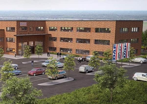 Artist's impression of new DAF Trucks site
